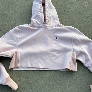 🔺Champion crop hoodie. Women’s small